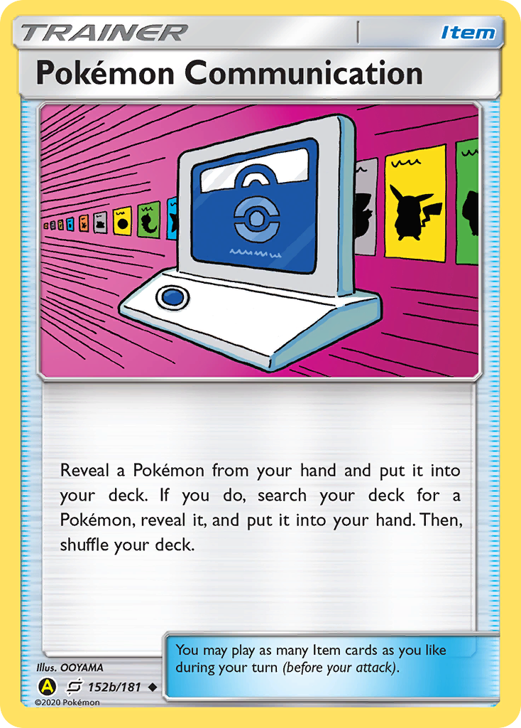 Pokemon Communication (152b/181) [Alternate Art Promos] | Cracking-Singles