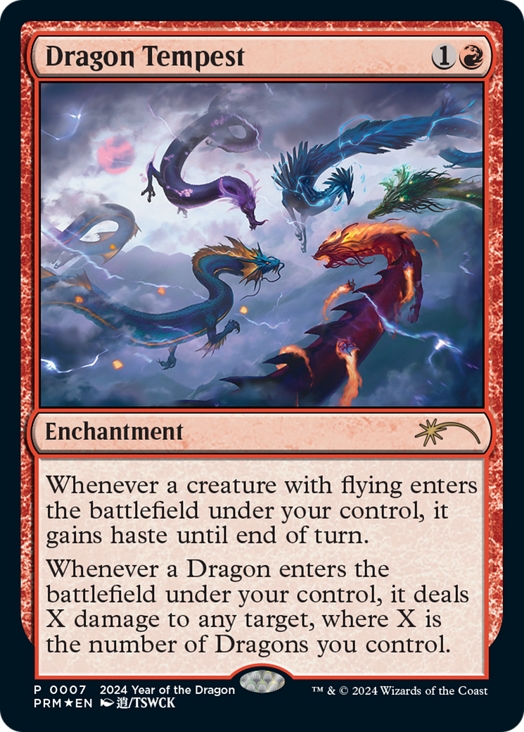 Dragon Tempest (Year of the Dragon 2024) [Standard Showdown Promos] | Cracking-Singles