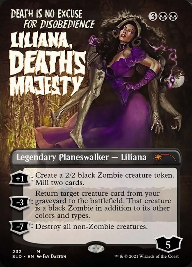 Liliana, Death's Majesty [Secret Lair Drop Series] | Cracking-Singles