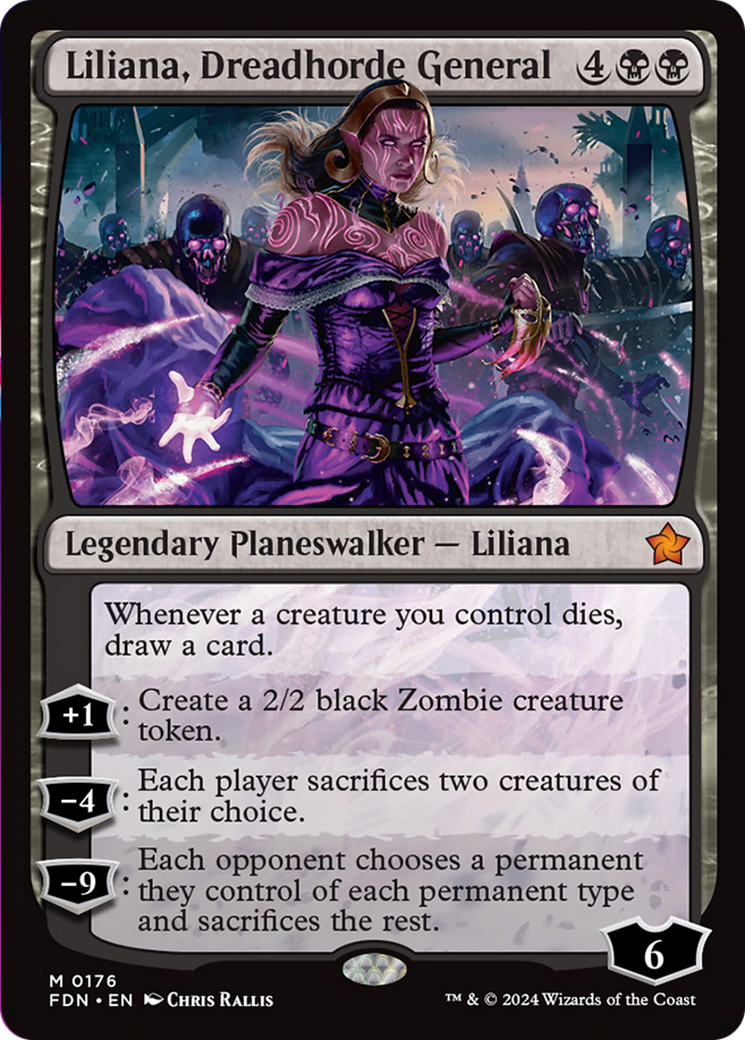 Liliana, Dreadhorde General [Foundations] | Cracking-Singles