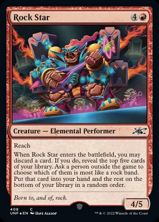 Rock Star (Galaxy Foil) [Unfinity] | Cracking-Singles