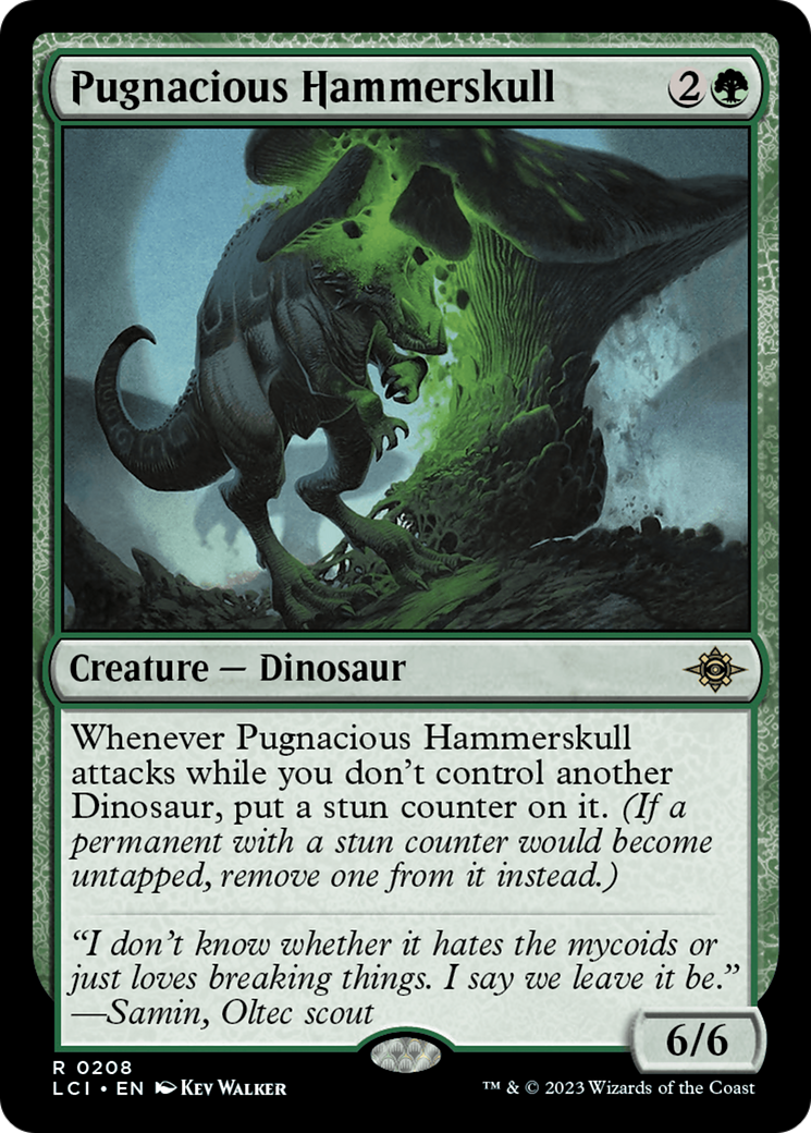 Pugnacious Hammerskull [The Lost Caverns of Ixalan] | Cracking-Singles