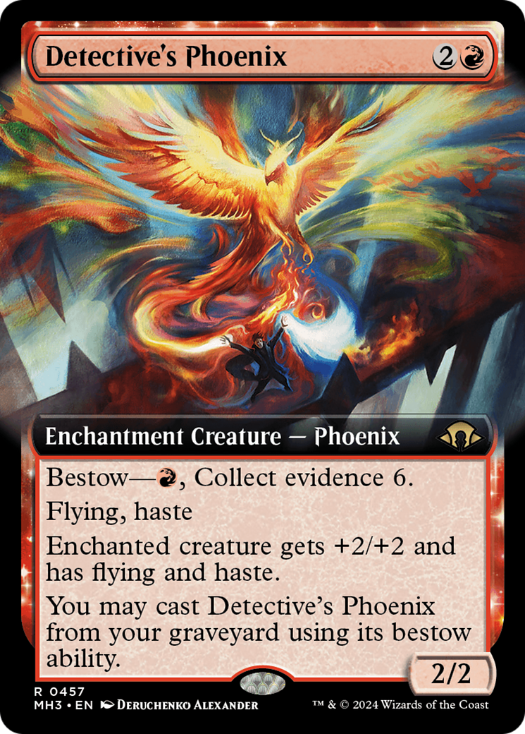 Detective's Phoenix (Extended Art) [Modern Horizons 3] | Cracking-Singles