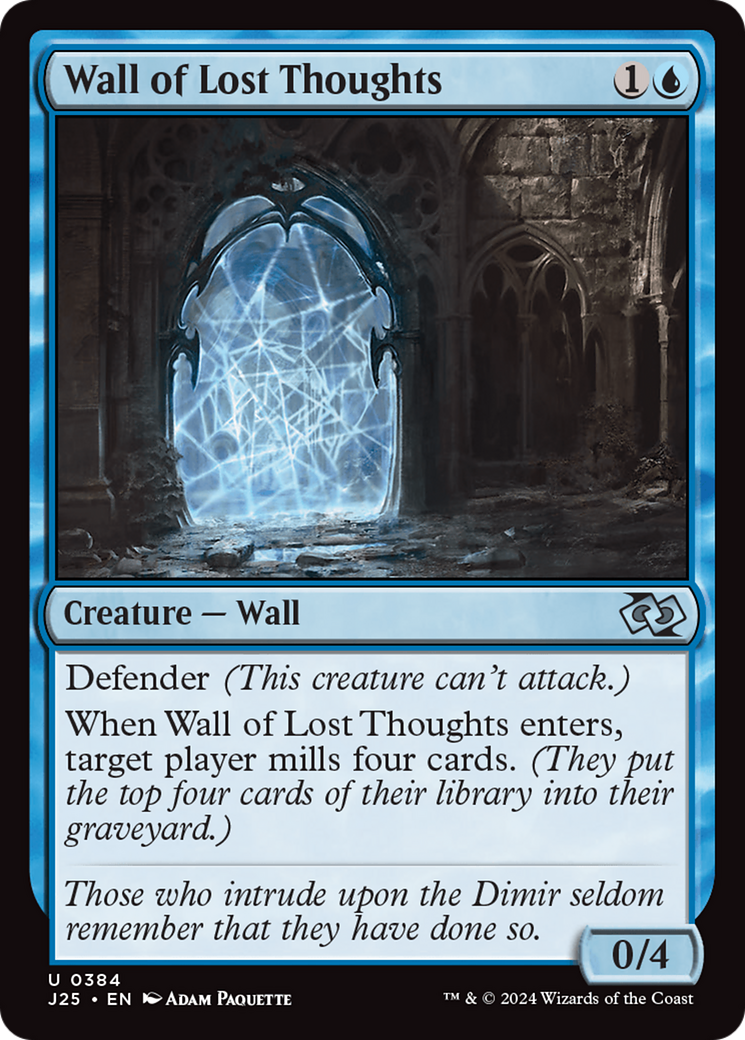 Wall of Lost Thoughts [Foundations Jumpstart] | Cracking-Singles