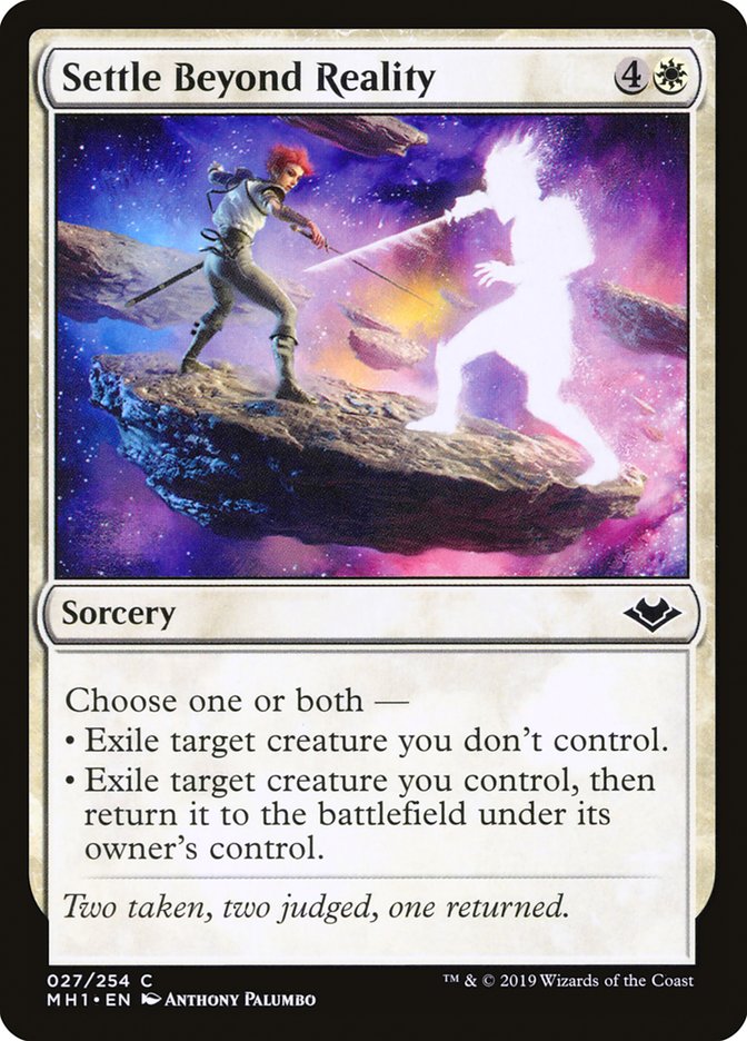 Settle Beyond Reality [Modern Horizons] | Cracking-Singles