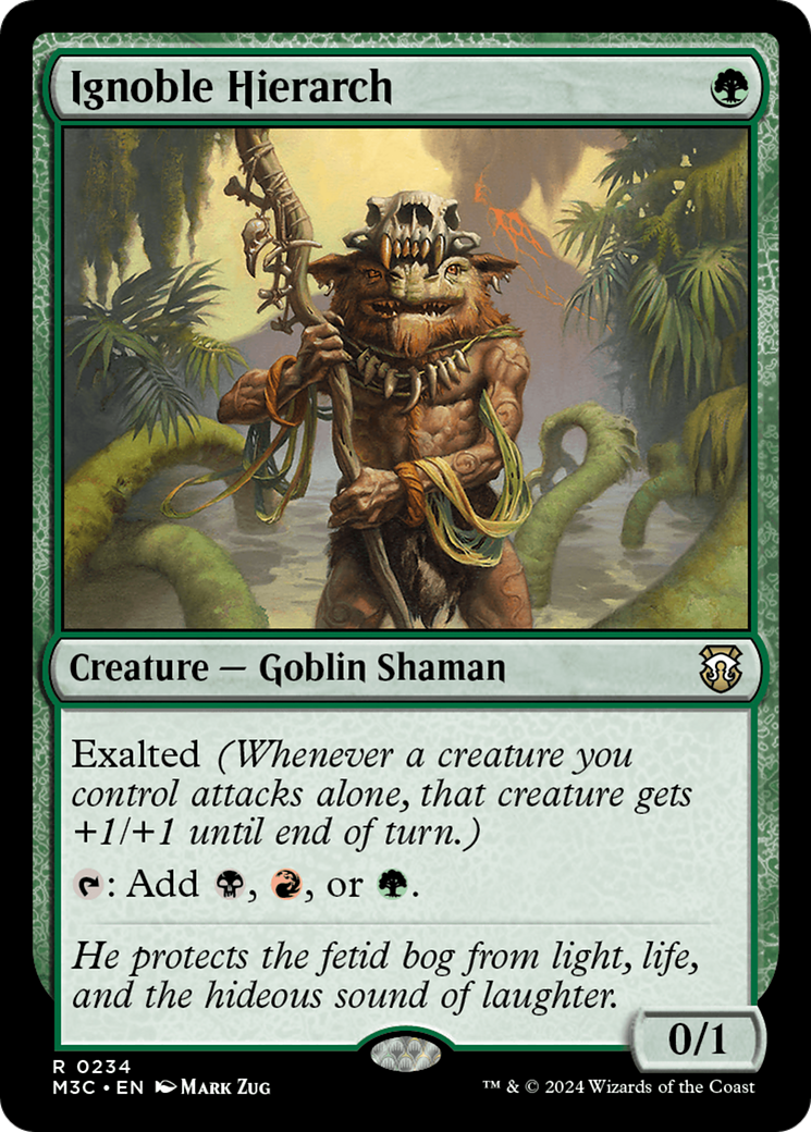 Ignoble Hierarch [Modern Horizons 3 Commander] | Cracking-Singles