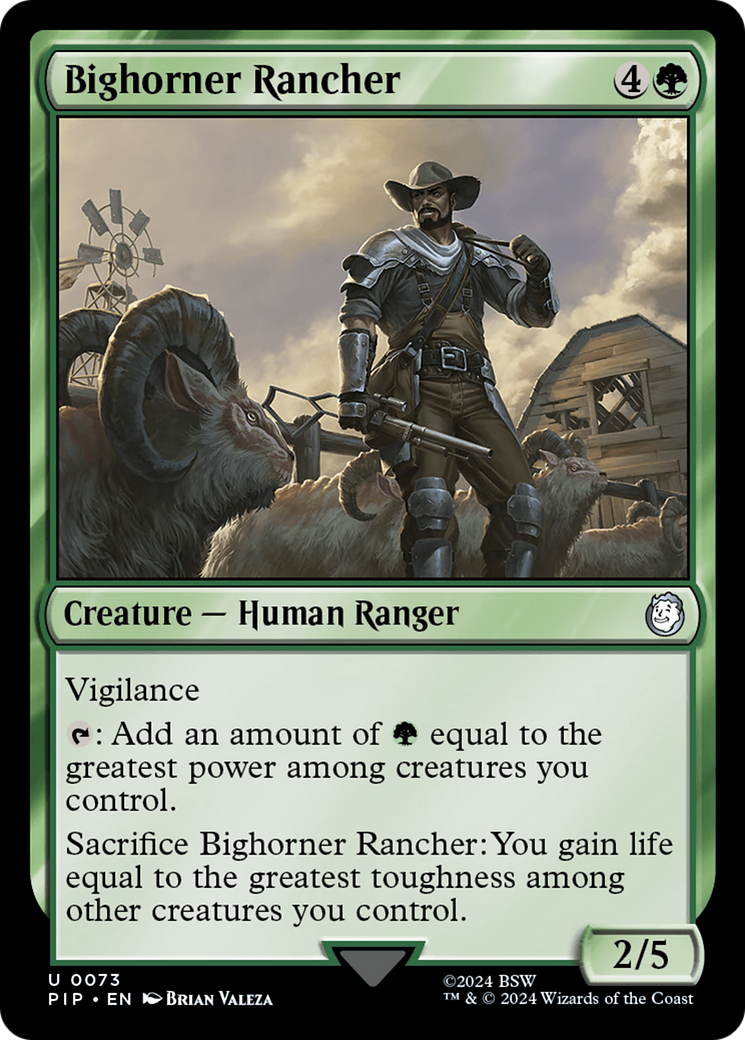 Bighorner Rancher [Fallout] | Cracking-Singles