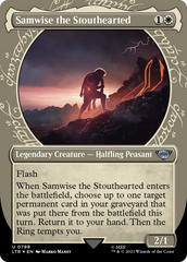 Samwise the Stouthearted (Showcase) (Surge Foil) [The Lord of the Rings: Tales of Middle-Earth] | Cracking-Singles