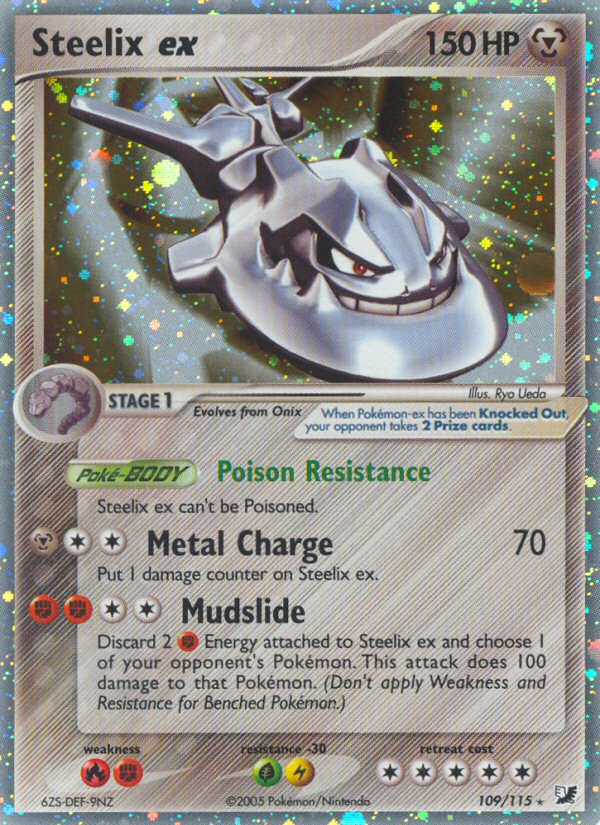 Steelix ex (109/115) [EX: Unseen Forces] | Cracking-Singles