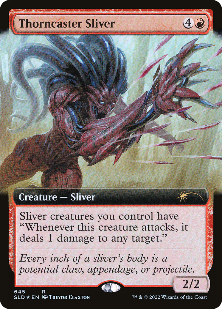 Thorncaster Sliver (Extended Art) [Secret Lair Drop Series] | Cracking-Singles