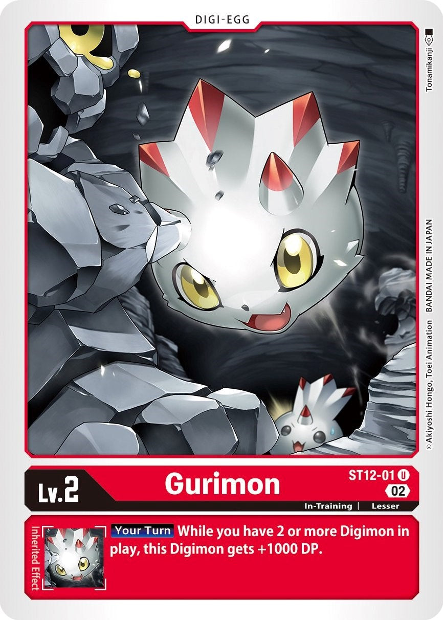 Gurimon [ST12-01] [Starter Deck: Jesmon] | Cracking-Singles