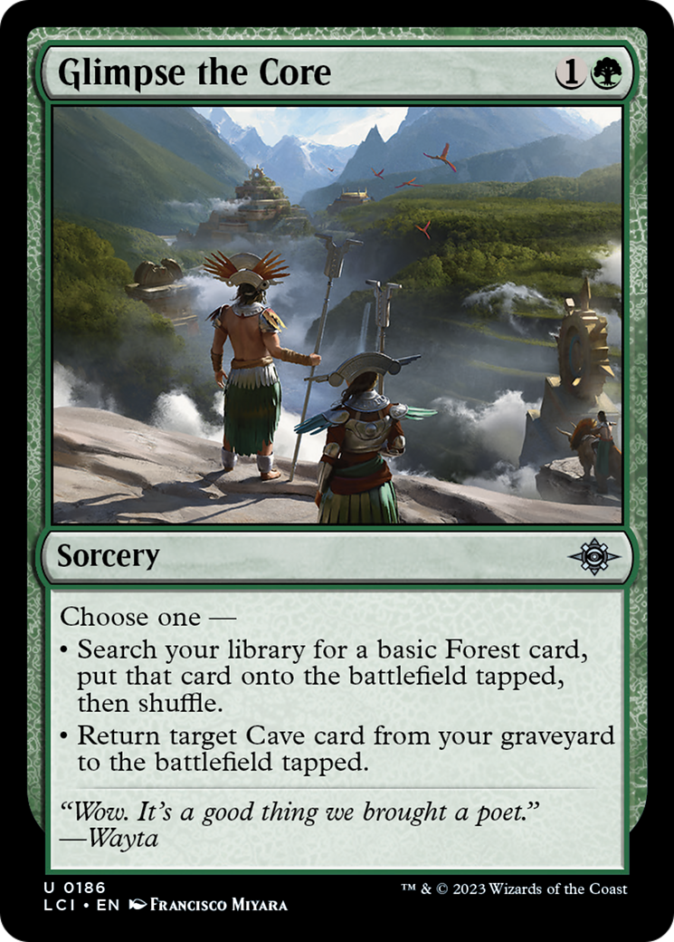 Glimpse the Core [The Lost Caverns of Ixalan] | Cracking-Singles