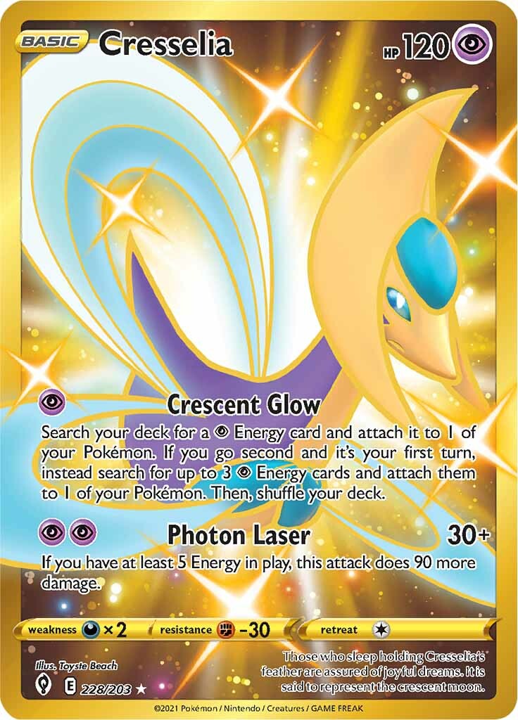 Cresselia (228/203) [Sword & Shield: Evolving Skies] | Cracking-Singles