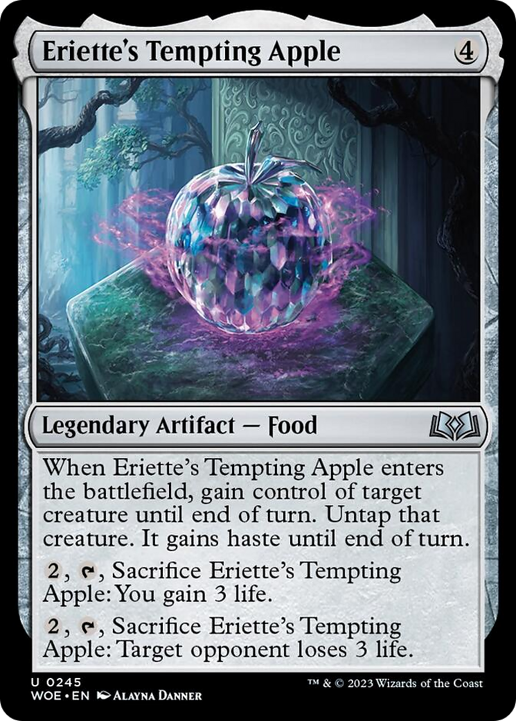 Eriette's Tempting Apple [Wilds of Eldraine] | Cracking-Singles