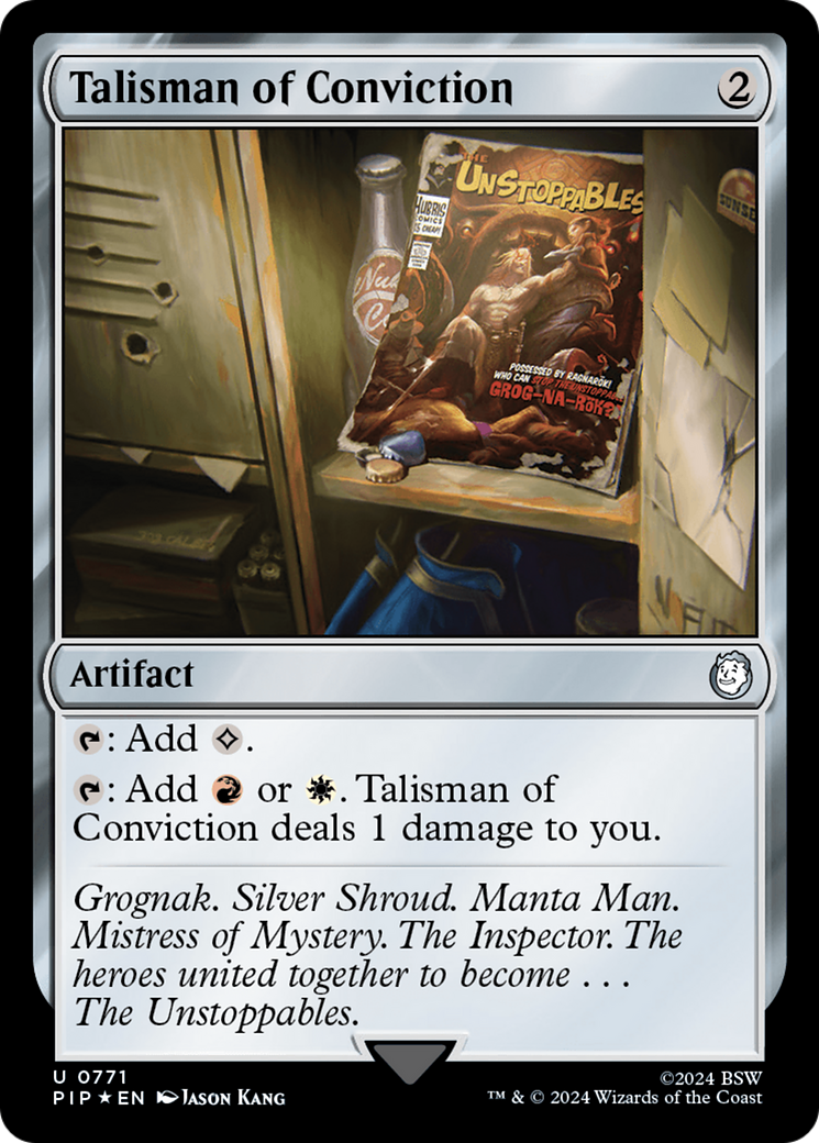 Talisman of Conviction (Surge Foil) [Fallout] | Cracking-Singles