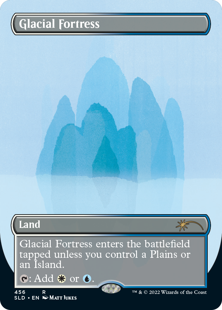 Glacial Fortress (Borderless) [Secret Lair Drop Series] | Cracking-Singles