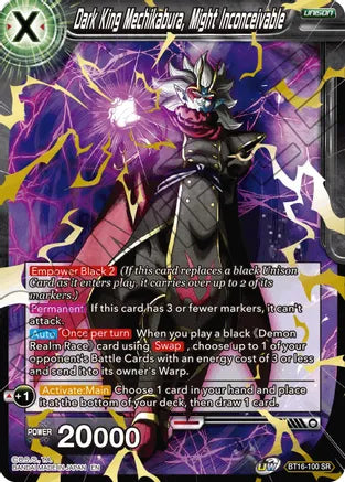 Dark King Mechikabura, Might Inconceivable (BT16-100) [Realm of the Gods] | Cracking-Singles