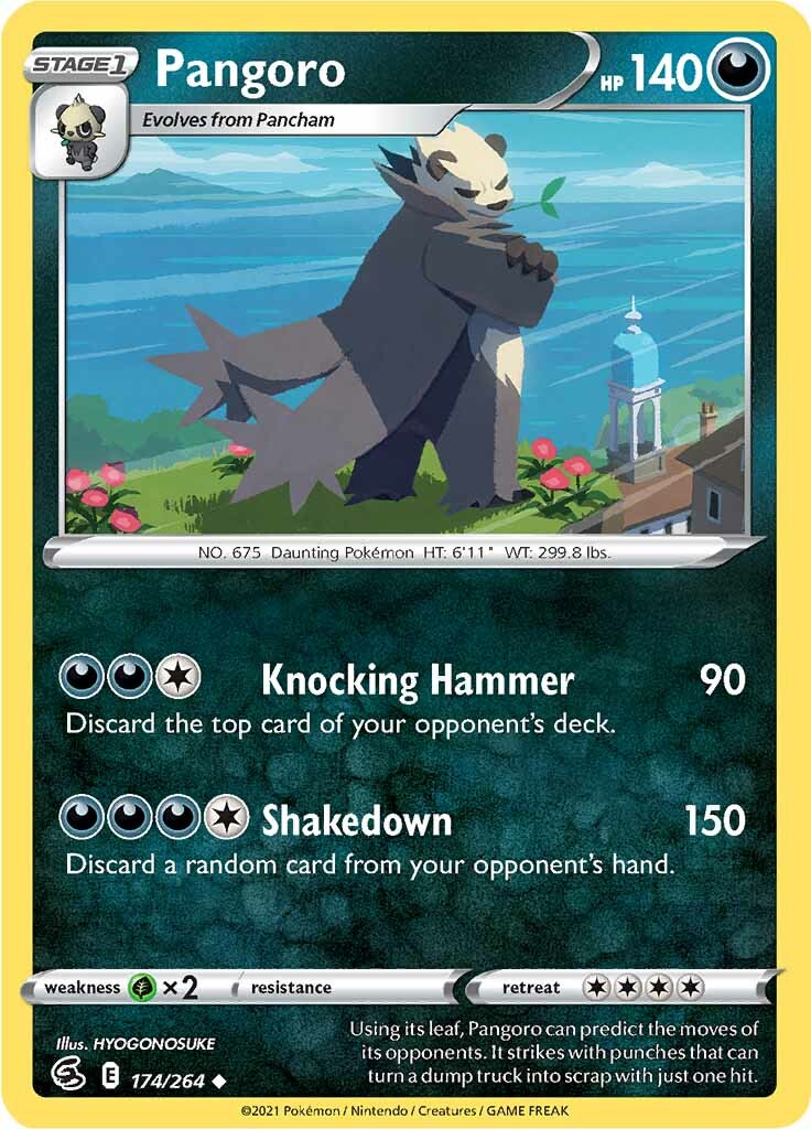 Pangoro (174/264) [Sword & Shield: Fusion Strike] | Cracking-Singles