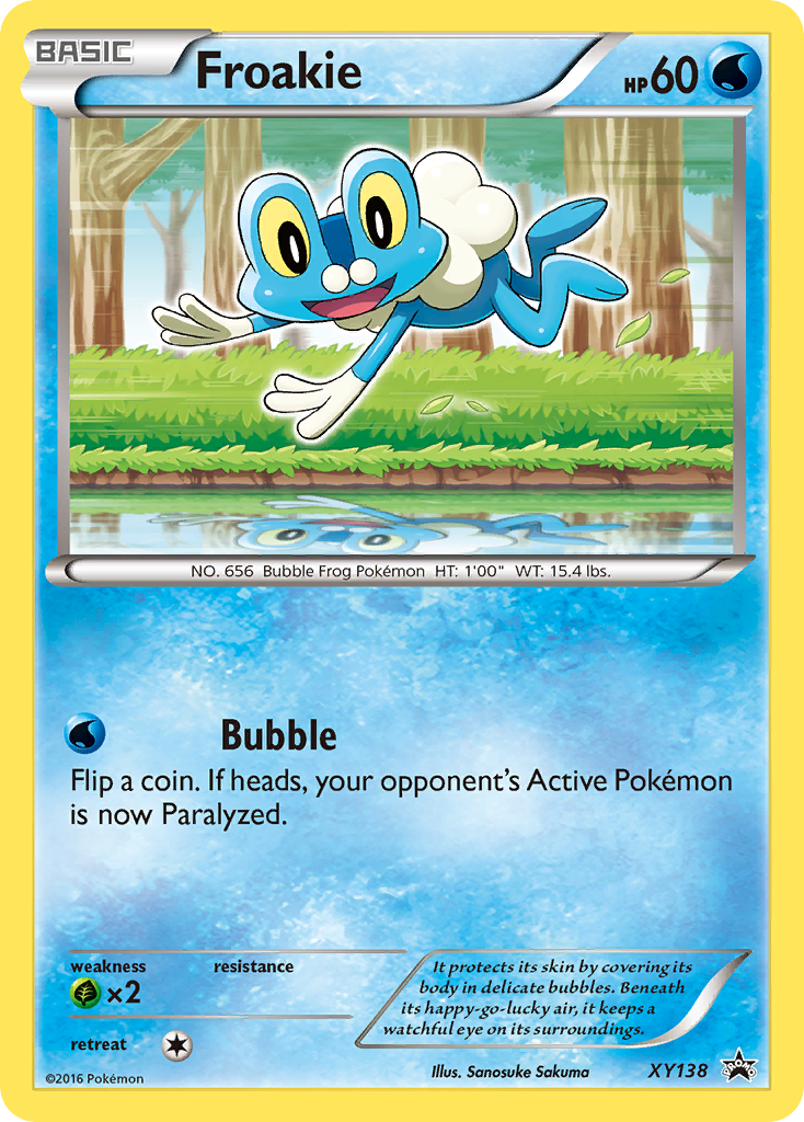 Froakie (XY138) [XY: Black Star Promos] | Cracking-Singles