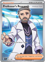 Professor's Research (Professor Turo) (241/198) [Scarlet & Violet: Base Set] | Cracking-Singles