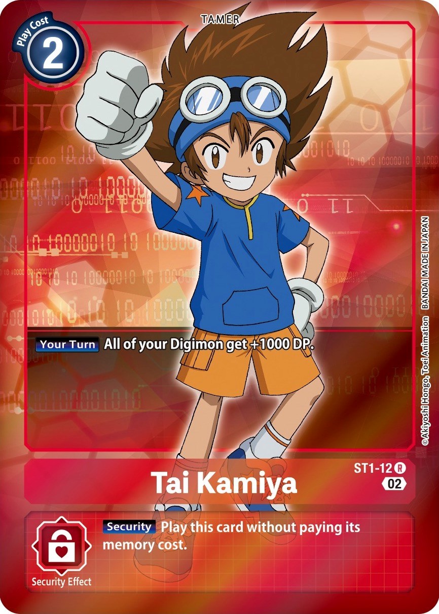 Tai Kamiya [ST1-12] (Alternate Art) [Starter Deck: Jesmon] | Cracking-Singles