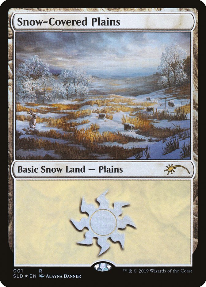 Snow-Covered Plains (001) [Secret Lair Drop Series] | Cracking-Singles