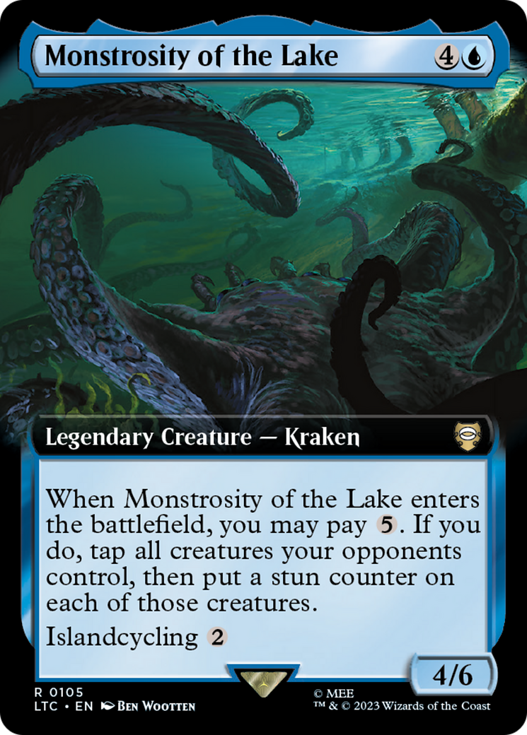 Monstrosity of the Lake (Extended Art) [The Lord of the Rings: Tales of Middle-Earth Commander] | Cracking-Singles