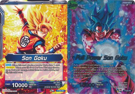 Son Goku // Full Power Son Goku (P-044) [Promotion Cards] | Cracking-Singles