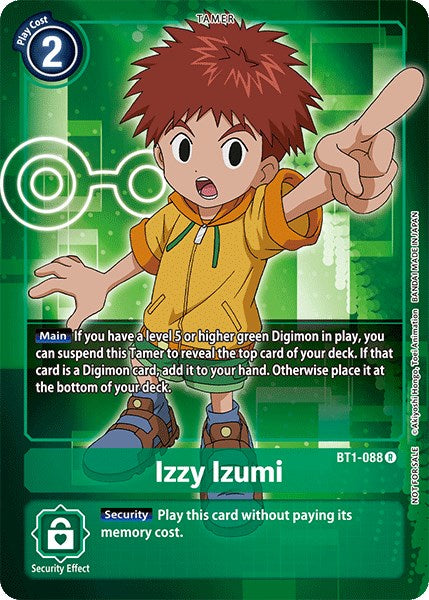 Izzy Izumi [BT1-088] (Official Tournament Pack Vol.3) [Release Special Booster Promos] | Cracking-Singles