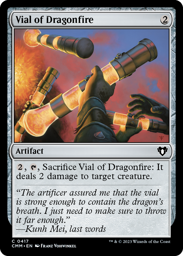 Vial of Dragonfire [Commander Masters] | Cracking-Singles