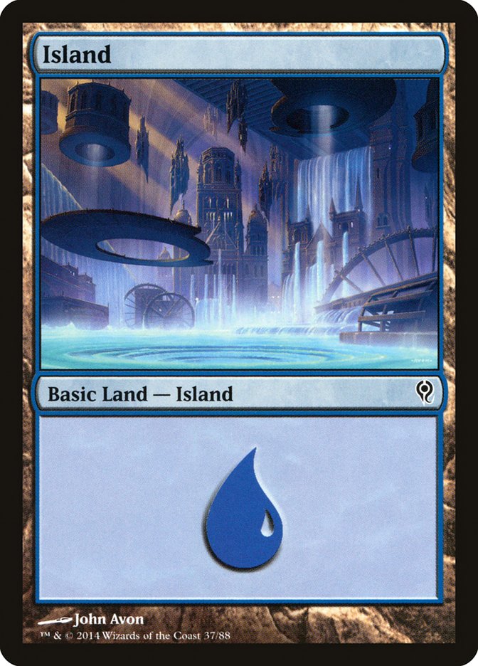 Island (37) [Duel Decks: Jace vs. Vraska] | Cracking-Singles