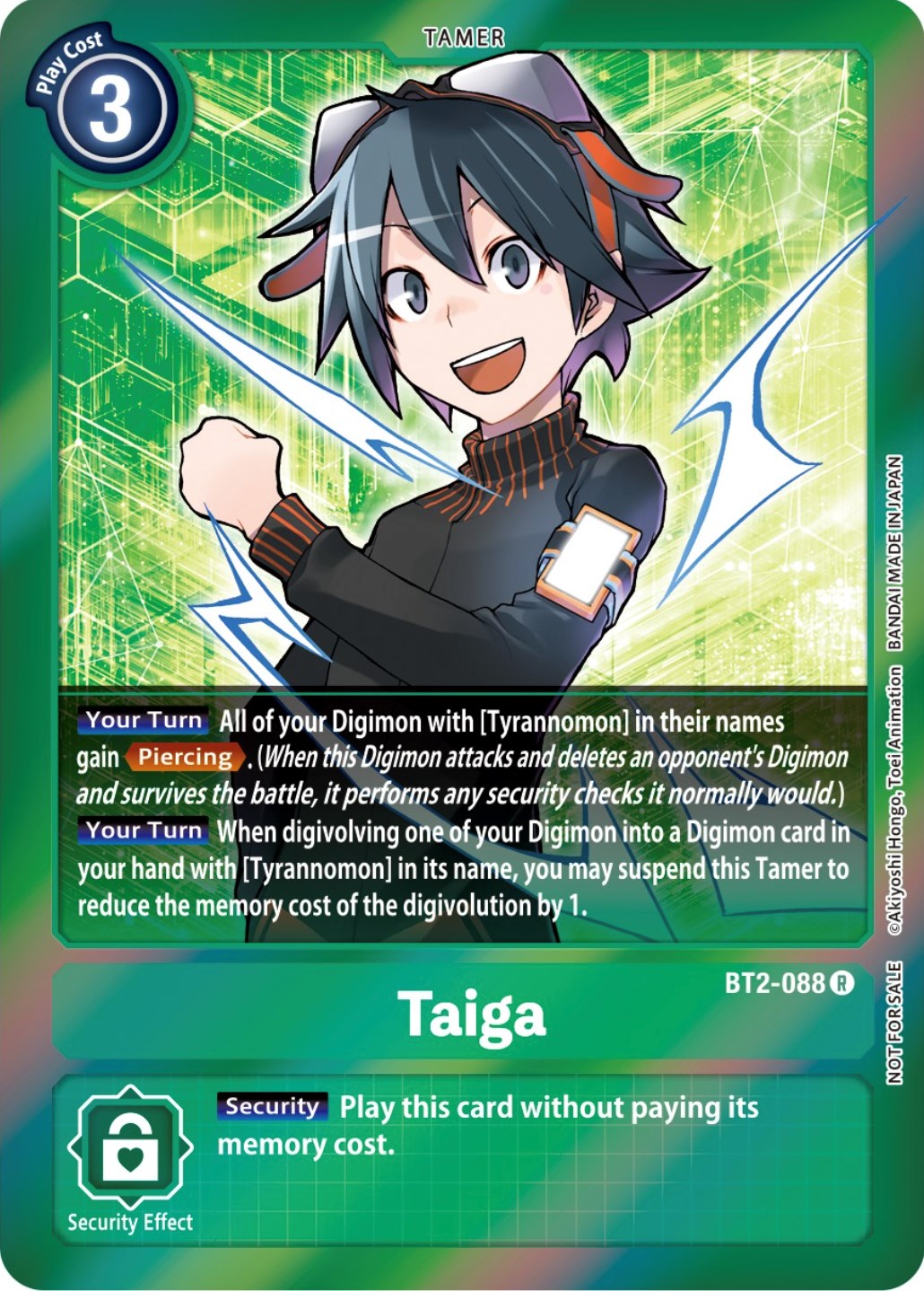 Taiga [BT2-088] (Event Pack 4) [Release Special Booster Promos] | Cracking-Singles