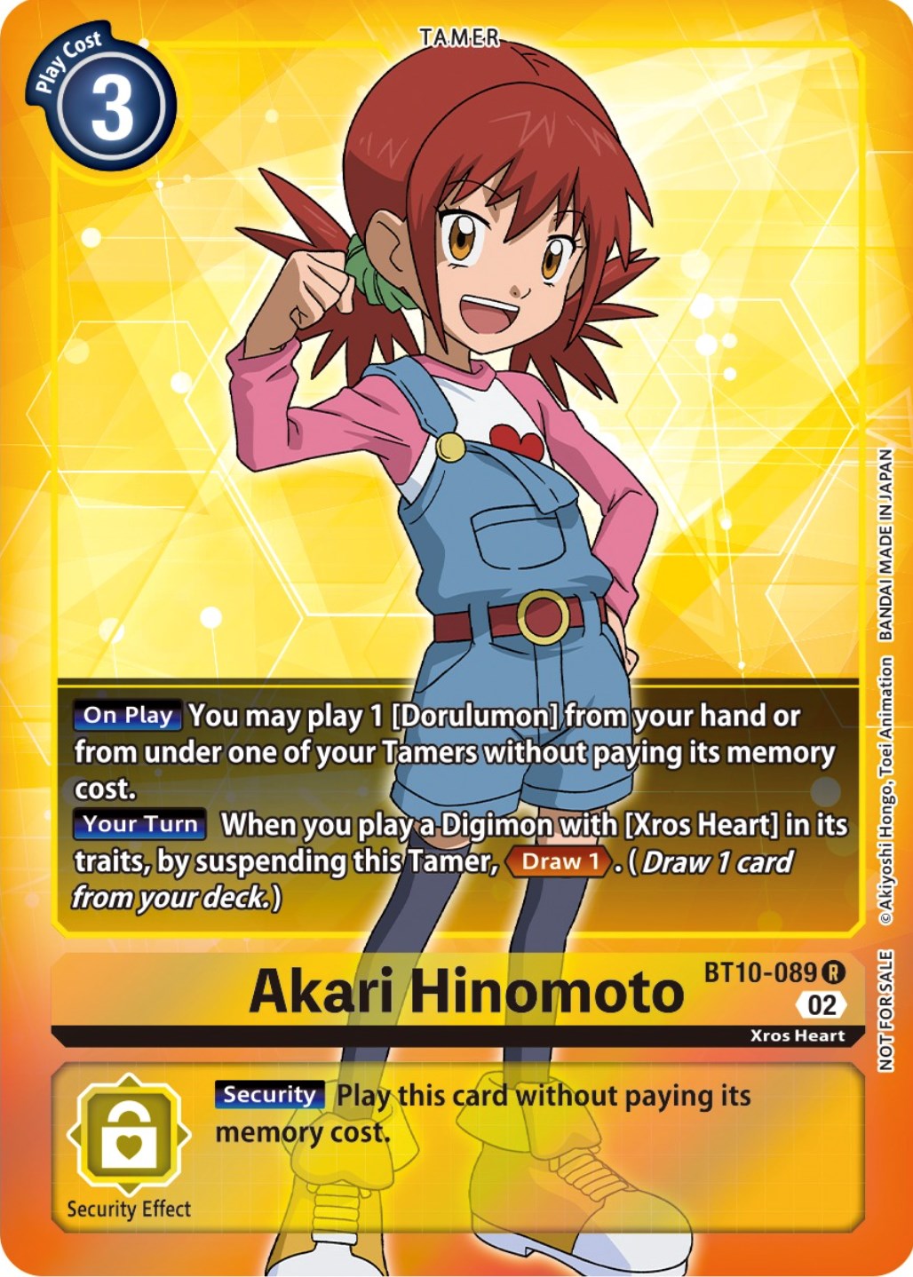 Akari Hinomoto [BT10-089] (Box Topper) [Xros Encounter] | Cracking-Singles