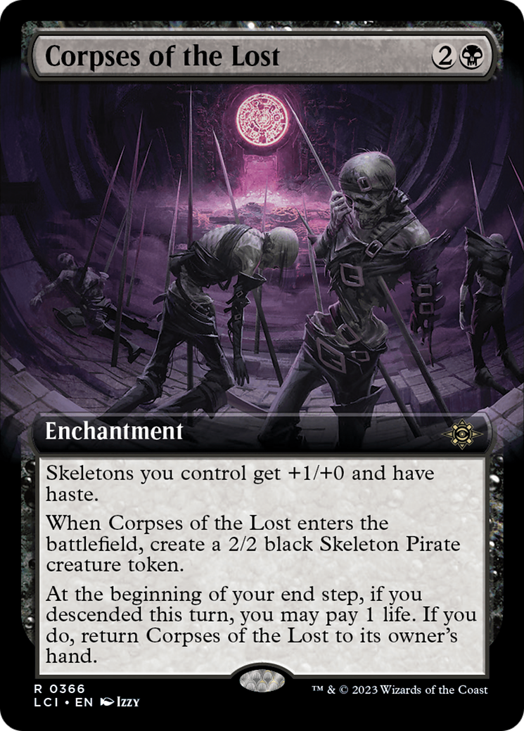 Corpses of the Lost (Extended Art) [The Lost Caverns of Ixalan] | Cracking-Singles