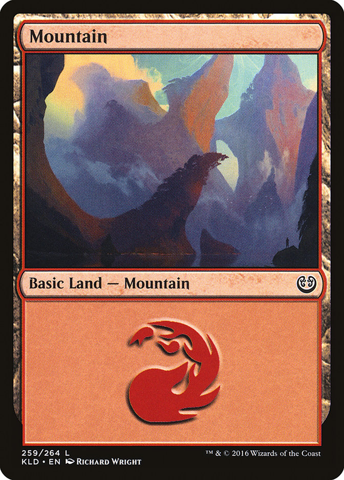 Mountain (259) [Kaladesh] | Cracking-Singles