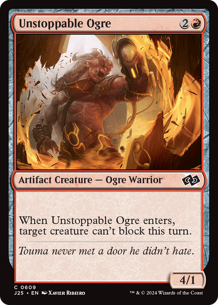 Unstoppable Ogre [Foundations Jumpstart] | Cracking-Singles