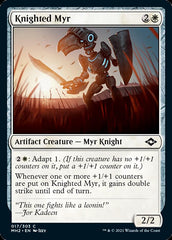 Knighted Myr [Modern Horizons 2] | Cracking-Singles