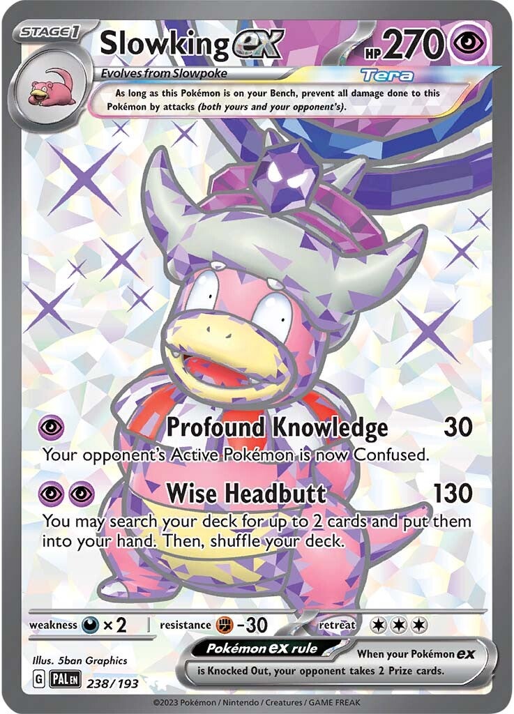 Slowking ex (238/193) [Scarlet & Violet: Paldea Evolved] | Cracking-Singles