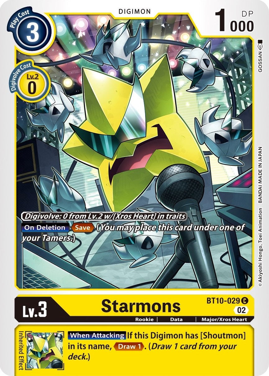 Starmons [BT10-029] [Xros Encounter] | Cracking-Singles