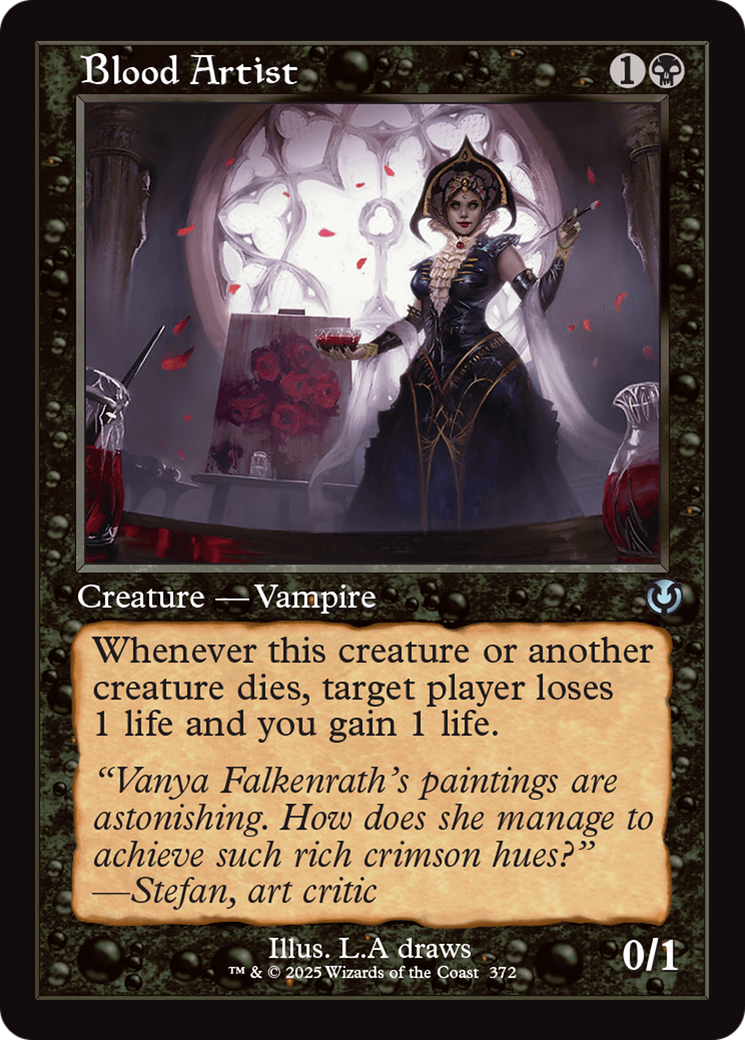 Blood Artist (Retro Frame) [Innistrad Remastered] | Cracking-Singles