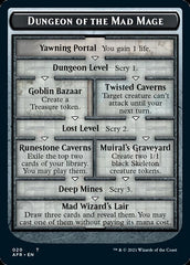 Dungeon of the Mad Mage // Lost Mine of Phandelver Double-Sided Token [Dungeons & Dragons: Adventures in the Forgotten Realms Tokens] | Cracking-Singles