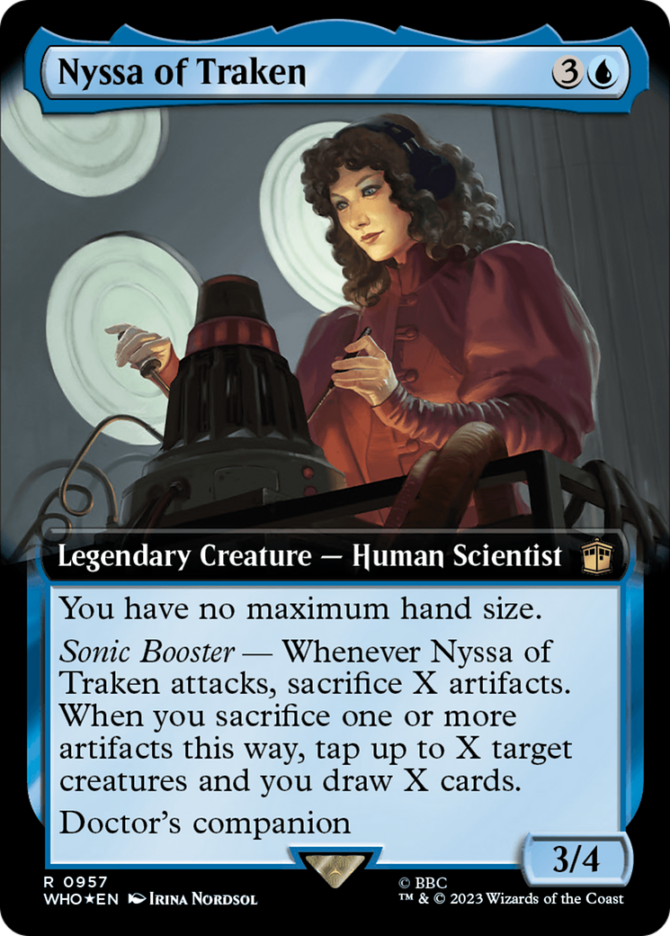 Nyssa of Traken (Extended Art) (Surge Foil) [Doctor Who] | Cracking-Singles