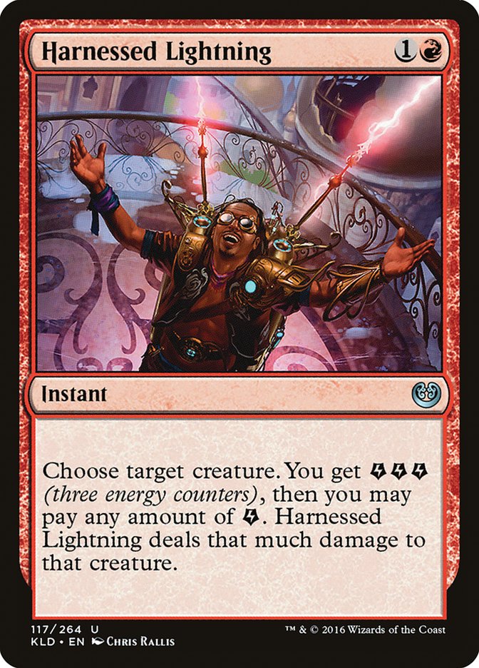 Harnessed Lightning [Kaladesh] | Cracking-Singles