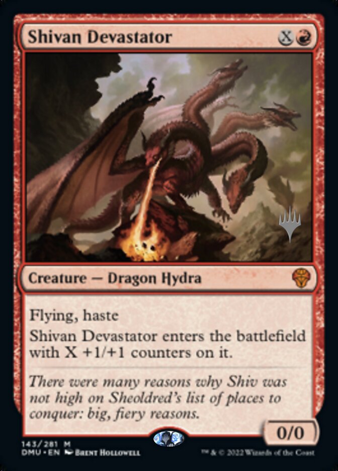 Shivan Devastator (Promo Pack) [Dominaria United Promos] | Cracking-Singles