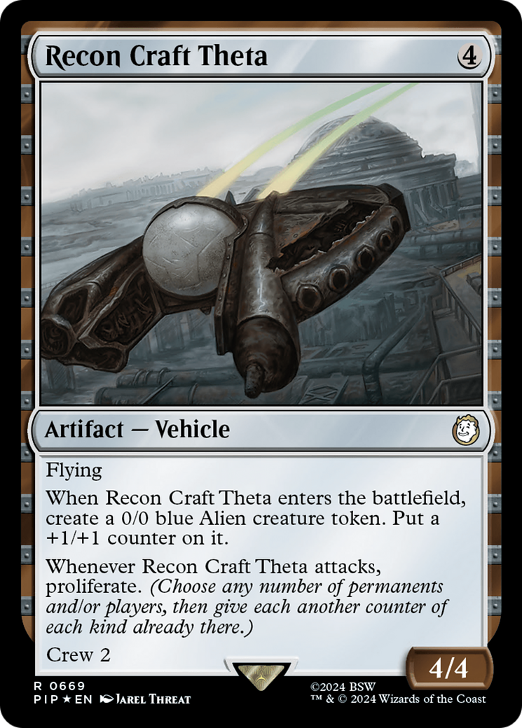 Recon Craft Theta (Surge Foil) [Fallout] | Cracking-Singles