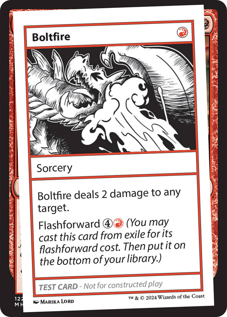 Boltfire [Mystery Booster 2 Playtest Cards] | Cracking-Singles