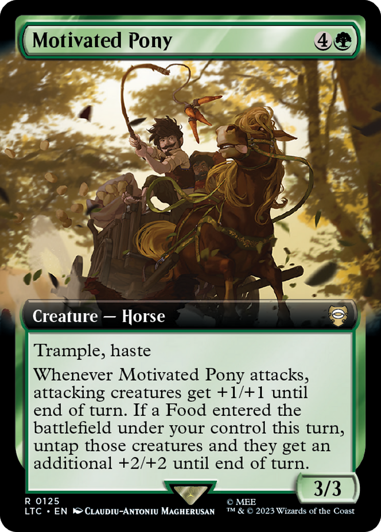 Motivated Pony (Extended Art) [The Lord of the Rings: Tales of Middle-Earth Commander] | Cracking-Singles