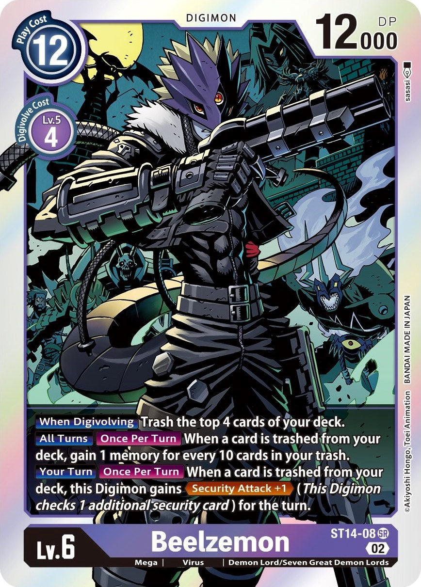 Beelzemon [ST14-08] [Starter Deck: Beelzemon Advanced Deck Set] | Cracking-Singles