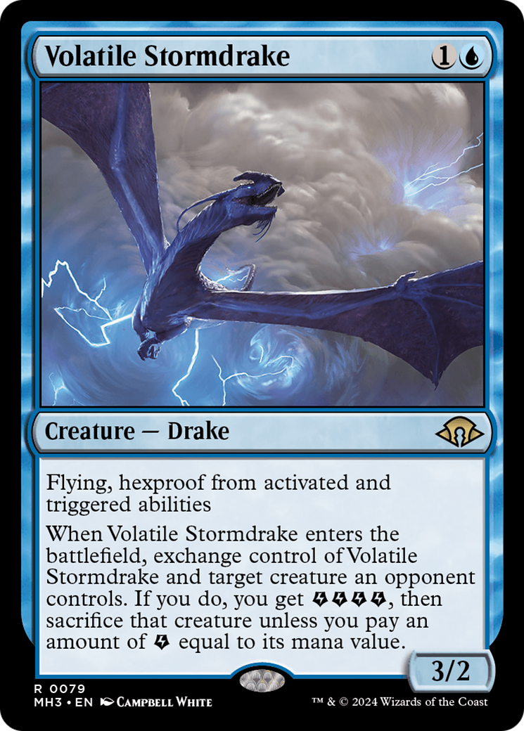 Volatile Stormdrake [Modern Horizons 3] | Cracking-Singles