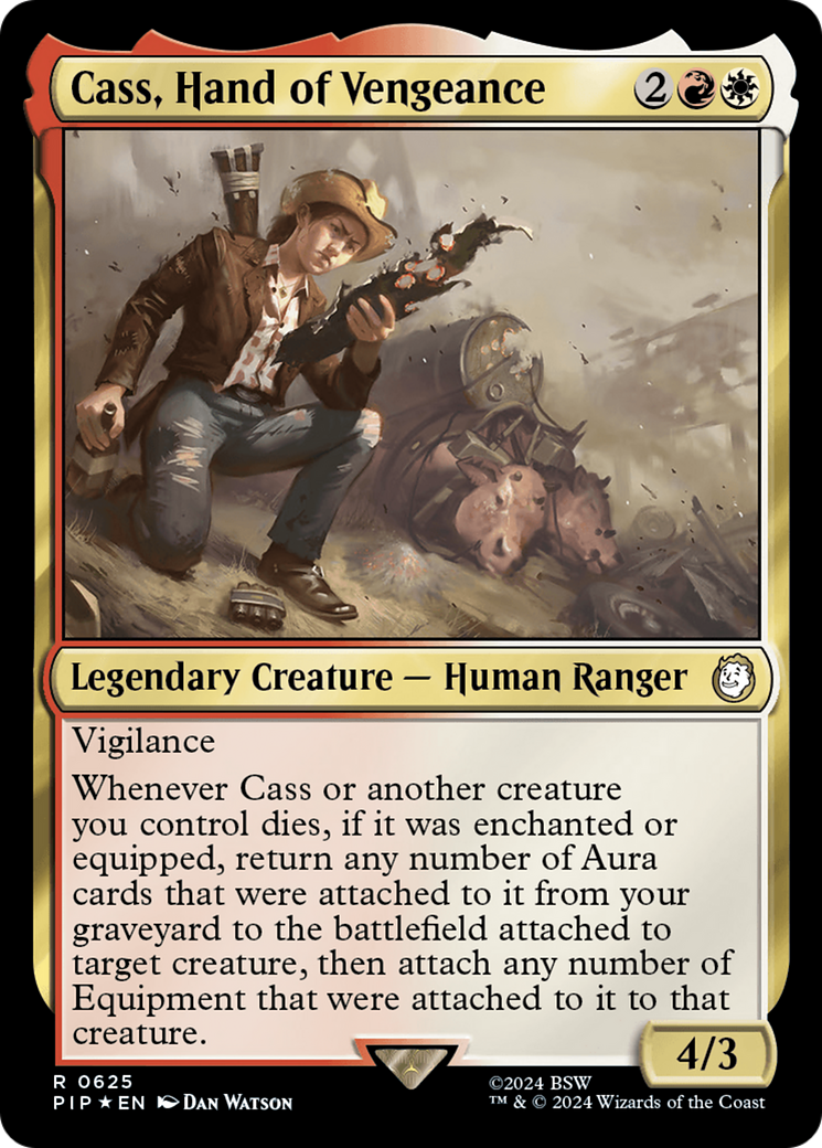 Cass, Hand of Vengeance (Surge Foil) [Fallout] | Cracking-Singles